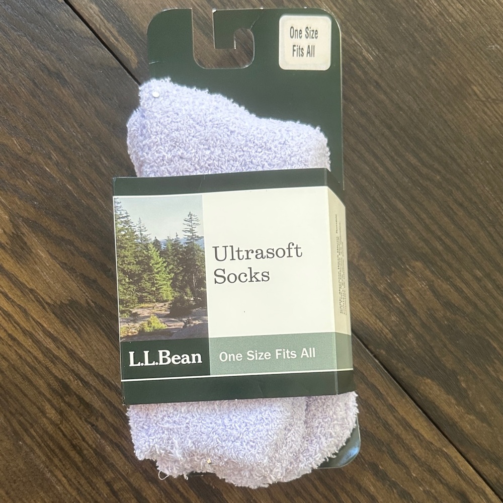L.L. Bean Ultrasoft Socks - Light Violet